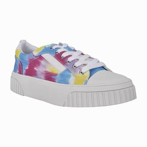 Nine West Dewy Sneakers - Pink/Blue - Ireland (HO3450176)